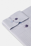 Benetti Kevin Pattern Shirt - Lilac - jjdonnelly