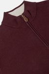 Benetti Dawson 1/4 Zip - Wine - jjdonnelly
