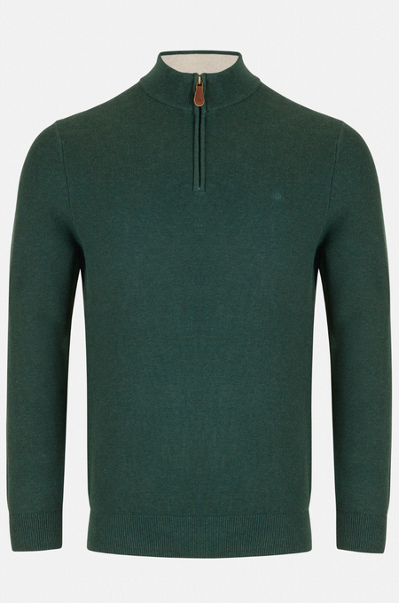 Benetti Dawson 1/4 Zip - Sage - jjdonnelly