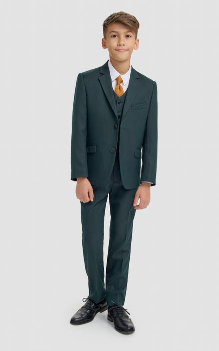 Cavani Boys Malibu Forrest Green Suit - jjdonnelly