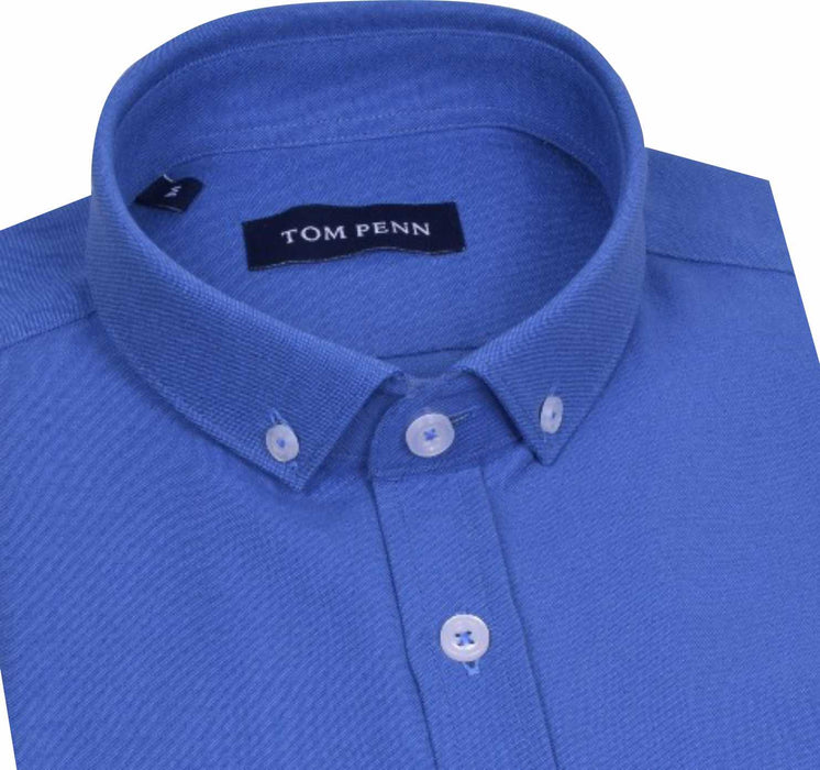 Tom Penn Oxford Shirt - Cobolt