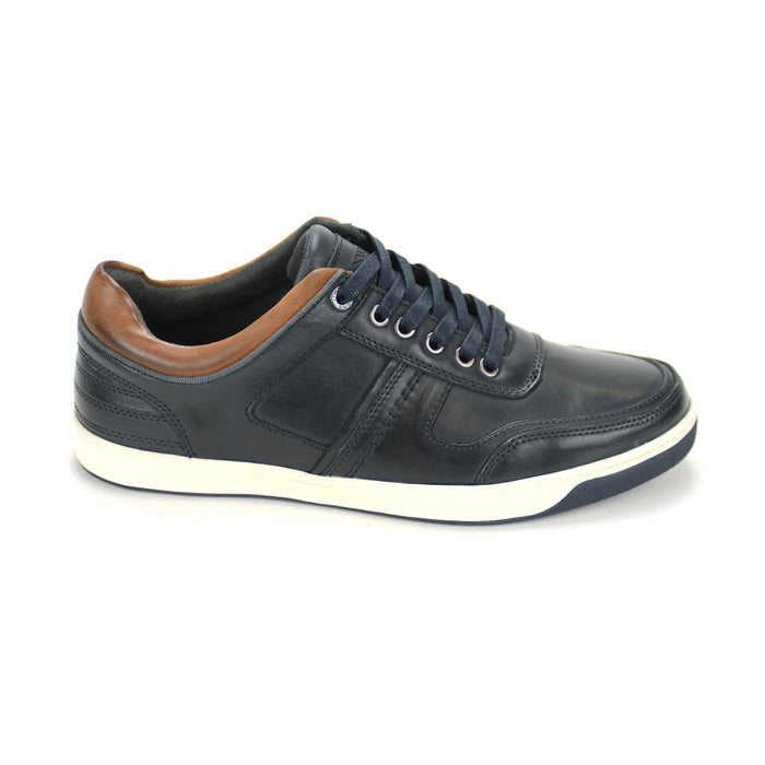Front London Renzo Dressy Trainer - Navy