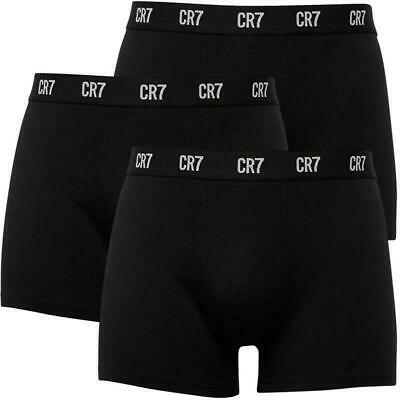 CR7 Underwear. Cristiano Ronaldo 3 Pack Trunk. White. Size 2XL