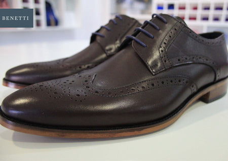 Benetti Ford Brogue - Brown - jjdonnelly