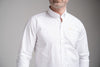Vichi Slim Fit Stretch Shirt - White - jjdonnelly