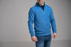 Mineral Kentucky Half Zip Sweatshirt - Blue - jjdonnelly