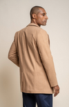 Cavani Nelson Wool Overcoat - Camel - jjdonnelly