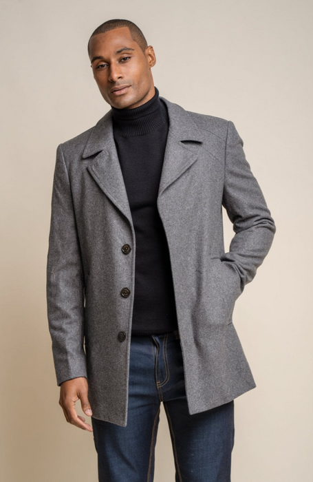 Mens wool 2025 over coat
