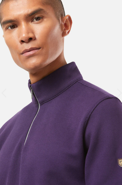 Mens purple 2025 quarter zip