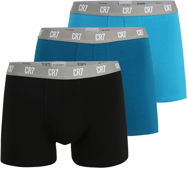 NEW Cristiano Ronaldo CR7 Men’s Underwear 3-Pack Trunk Cotton Stretch Boxers