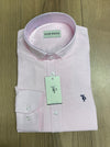 Tom Penn Slim Fit Oxford Shirt - Pink - jjdonnelly